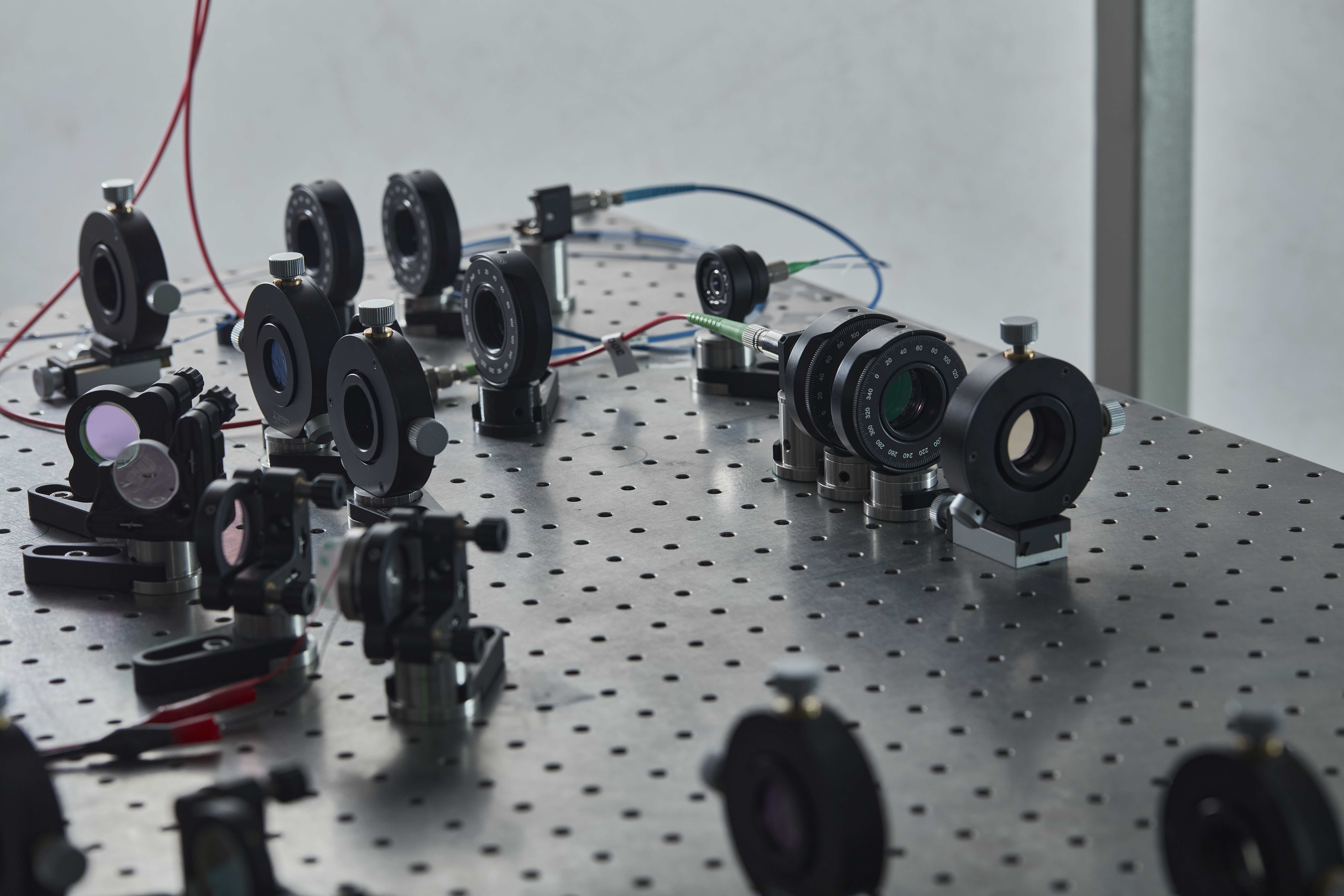 Optical Breadboard Setup